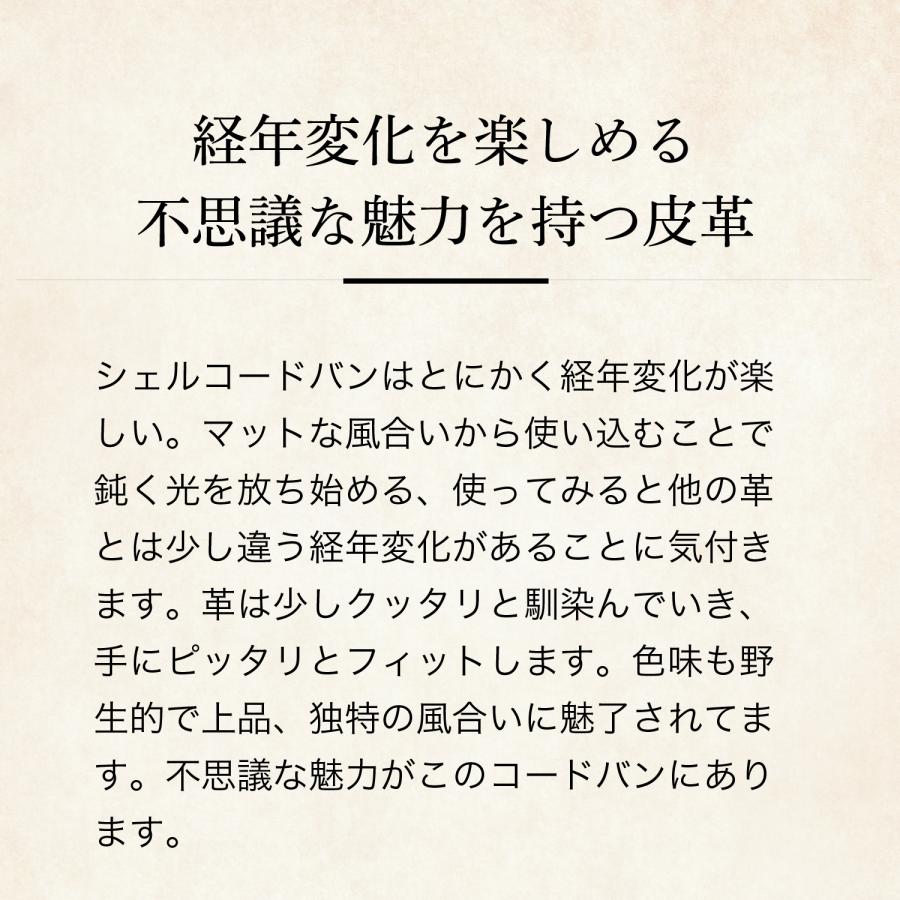 【ココマイスター】シェルコードバン・ヴァランテ 名刺入れ メンズ 革 日本製 ブランド メンズ | COCOMEISTER | 11