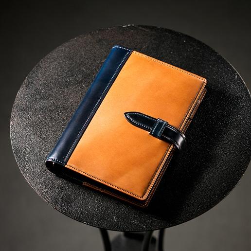 【ココマイスター】シェルコードバン・パリ 手帳 メンズ 革 日本製 ブランド バイブルサイズ | COCOMEISTER