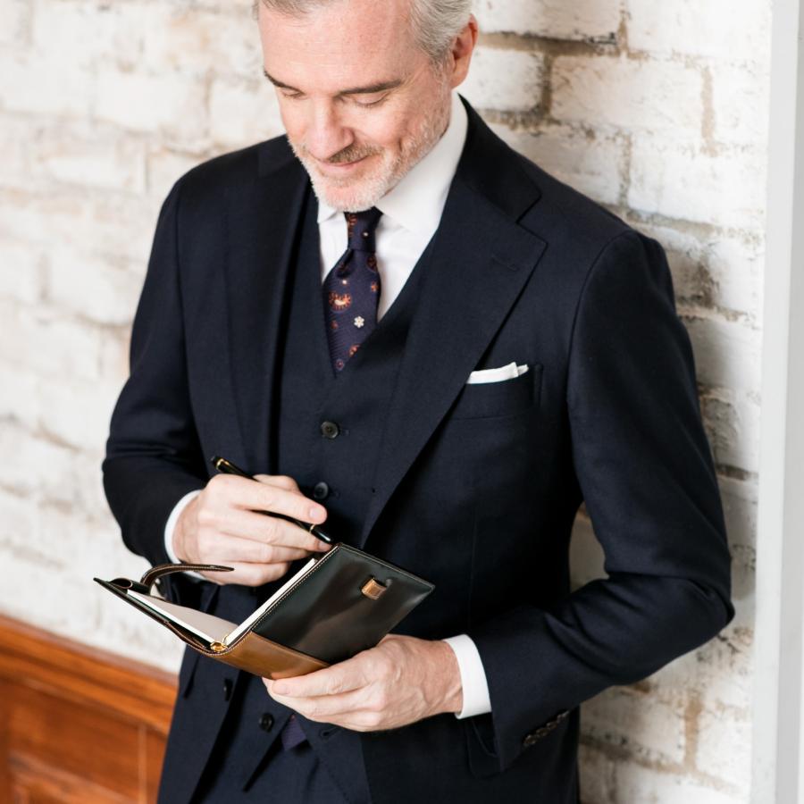 【ココマイスター】シェルコードバン・パリ 手帳 メンズ 革 日本製 ブランド バイブルサイズ | COCOMEISTER | 12