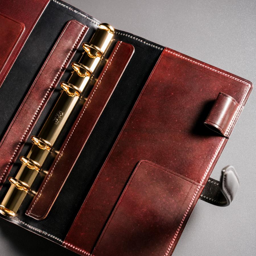 【ココマイスター】シェルコードバン・パリ 手帳 メンズ 革 日本製 ブランド バイブルサイズ | COCOMEISTER | 13