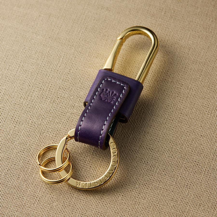 【ココマイスター】シェルコードバン・レッドゴッド 財布 メンズ 革 日本製 ブランド キーリング | COCOMEISTER | 12