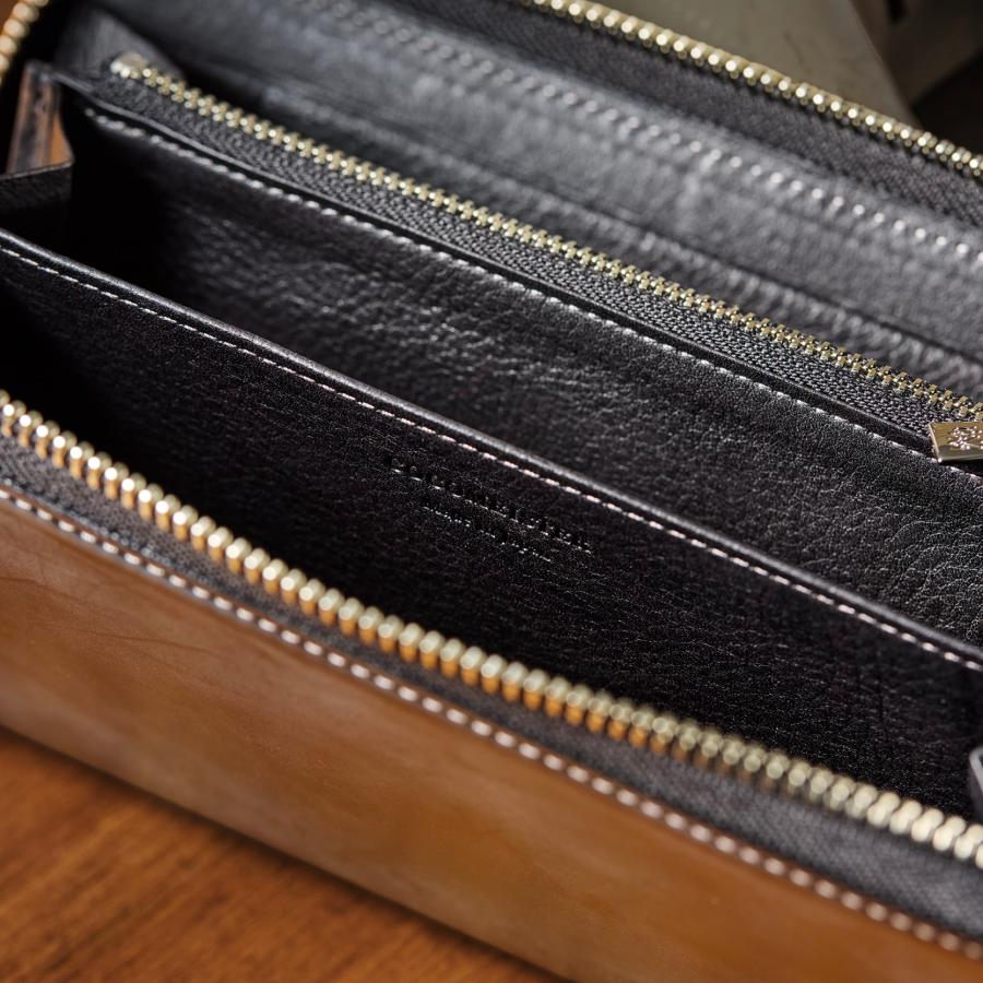 【ココマイスター】コードバンクラシック・キングフィッシャー コードバン 長財布 メンズ 革 日本製 ブランド | COCOMEISTER | 14