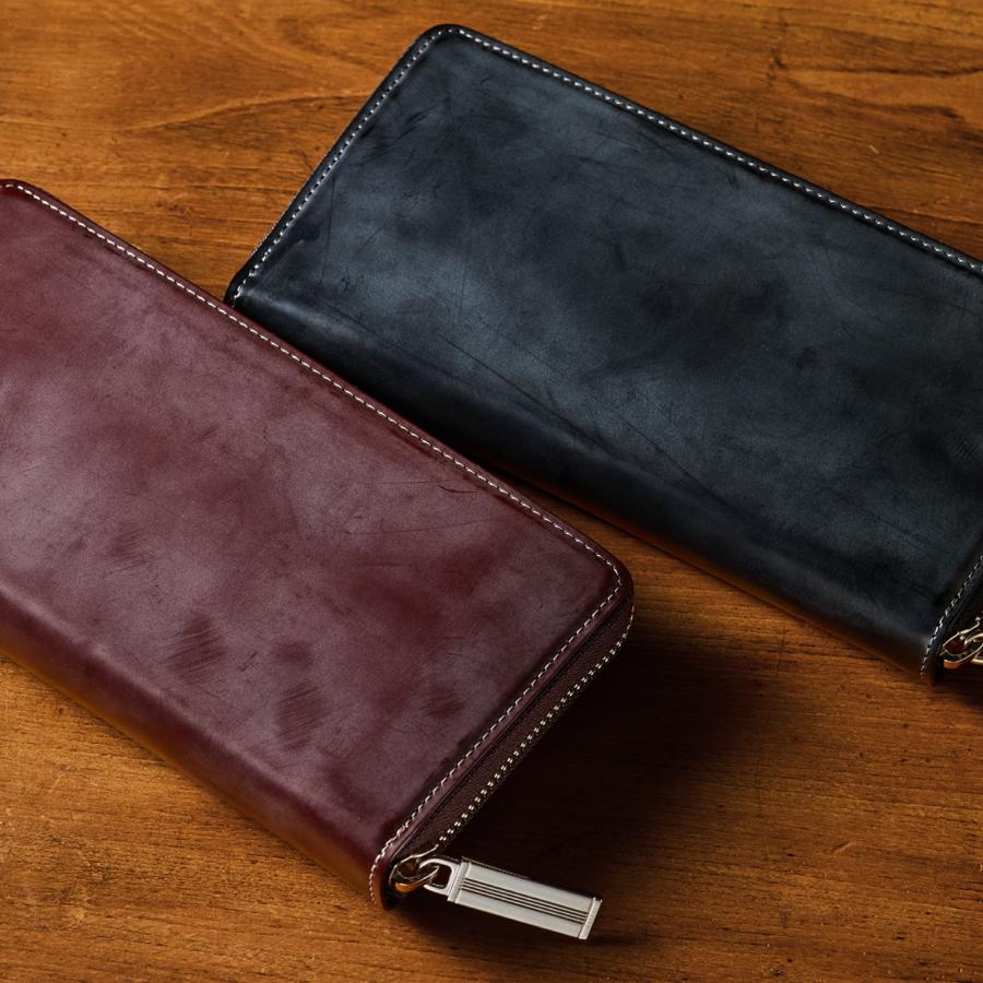 【ココマイスター】コードバンクラシック・キングフィッシャー コードバン 長財布 メンズ 革 日本製 ブランド | COCOMEISTER | 15