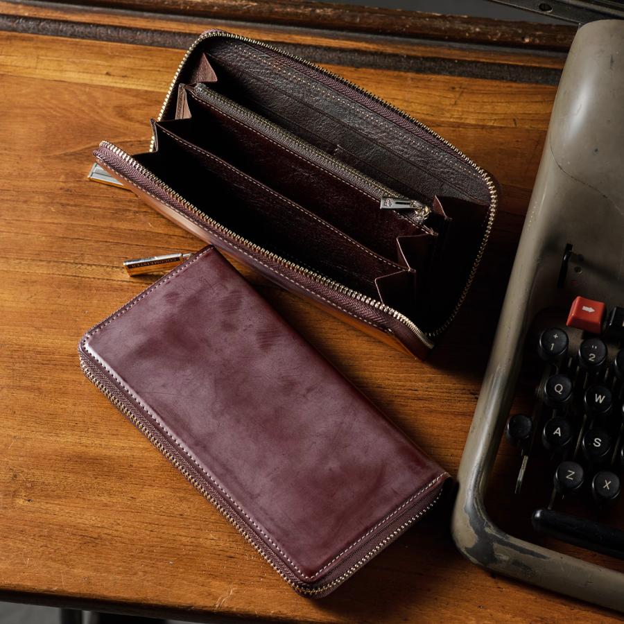 【ココマイスター】コードバンクラシック・キングフィッシャー コードバン 長財布 メンズ 革 日本製 ブランド | COCOMEISTER | 07