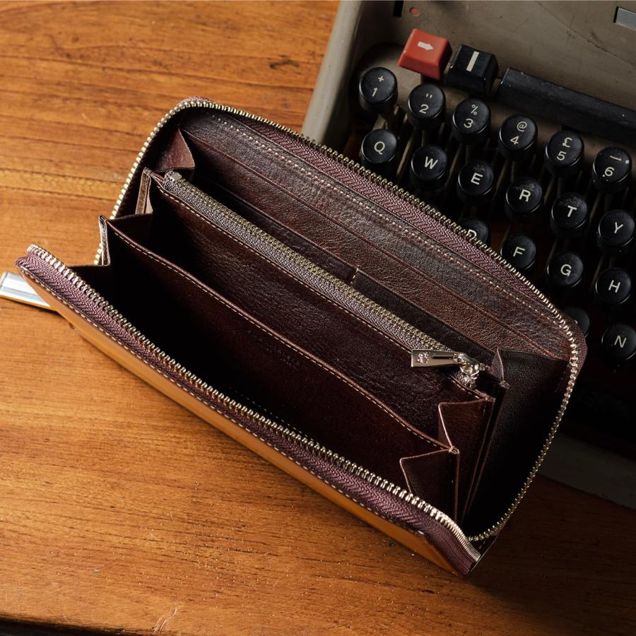 【ココマイスター】コードバンクラシック・キングフィッシャー コードバン 長財布 メンズ 革 日本製 ブランド | COCOMEISTER | 08