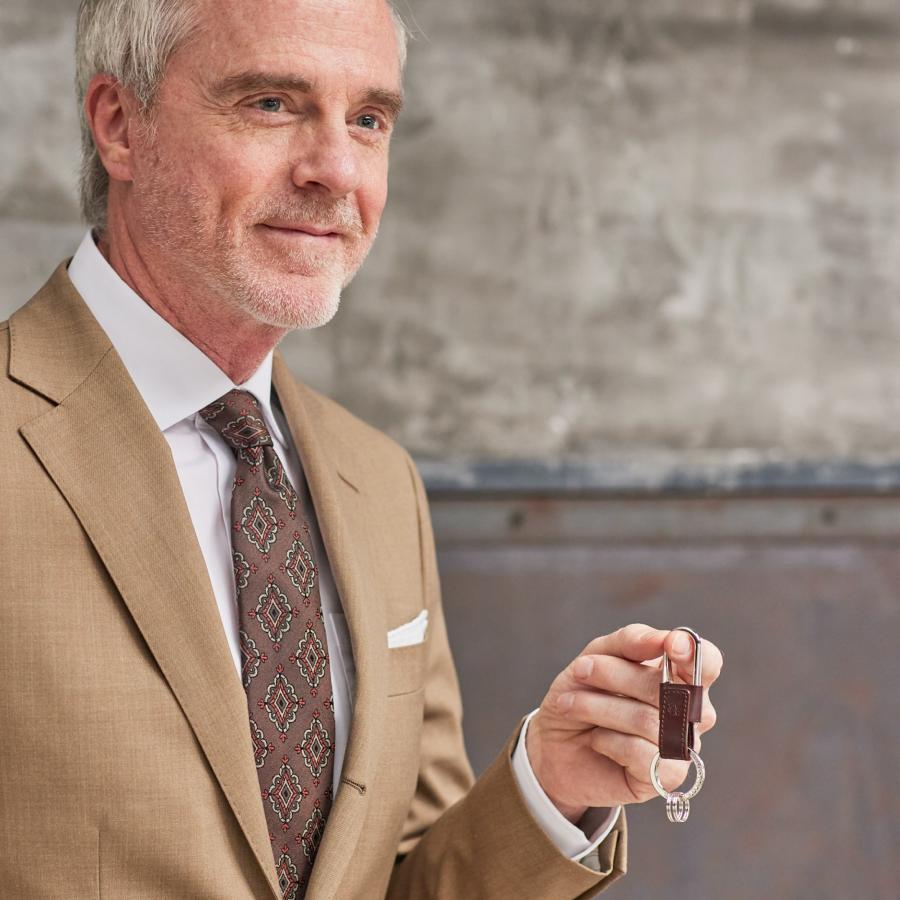 【ココマイスター】コードバンクラシック・オマハ メンズ 革 日本製 ブランド キーケース ロウ引き加工コードバン | COCOMEISTER | 07