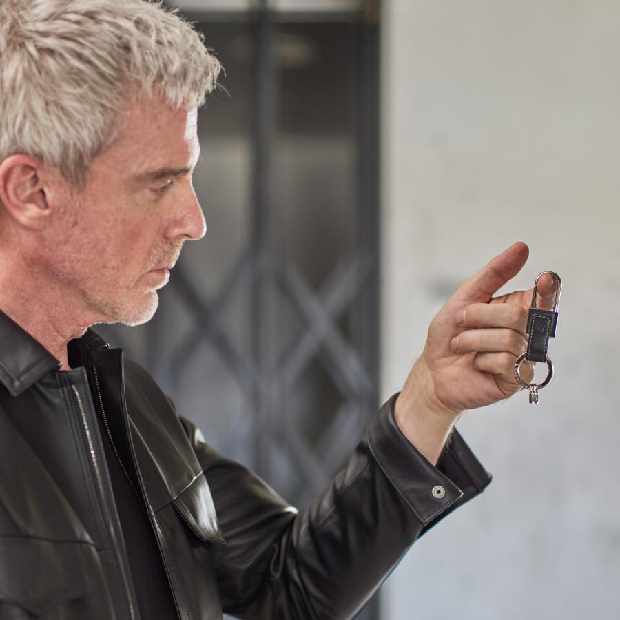 【ココマイスター】コードバンクラシック・オマハ メンズ 革 日本製 ブランド キーケース ロウ引き加工コードバン | COCOMEISTER | 08