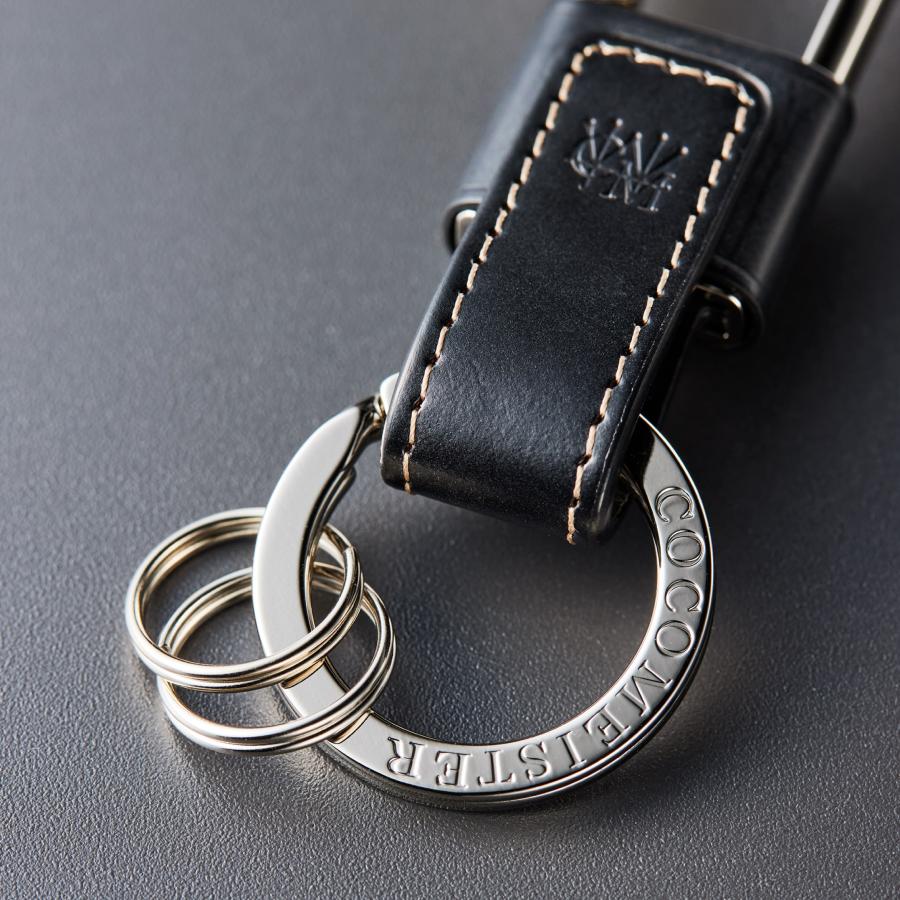 【ココマイスター】コードバンクラシック・オマハ メンズ 革 日本製 ブランド キーケース ロウ引き加工コードバン | COCOMEISTER | 12