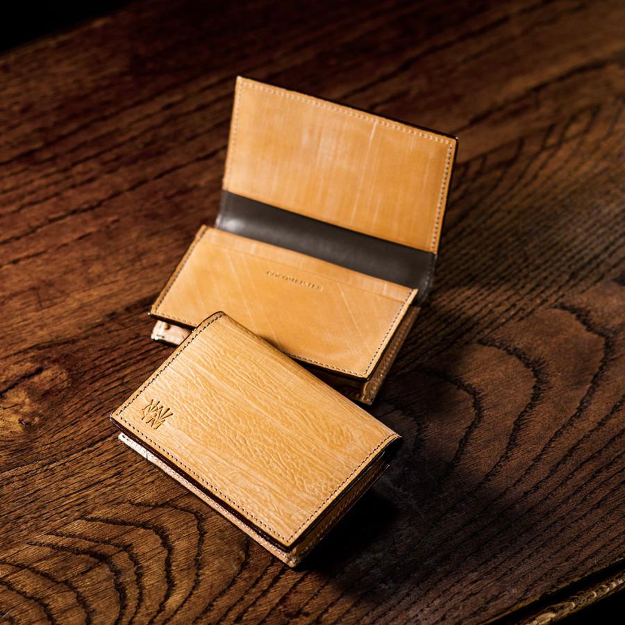 【ココマイスター】ゴーストタウン・ビトリニット 名刺入れ メンズ 革 日本製 ブランド オークバーク | COCOMEISTER | 09