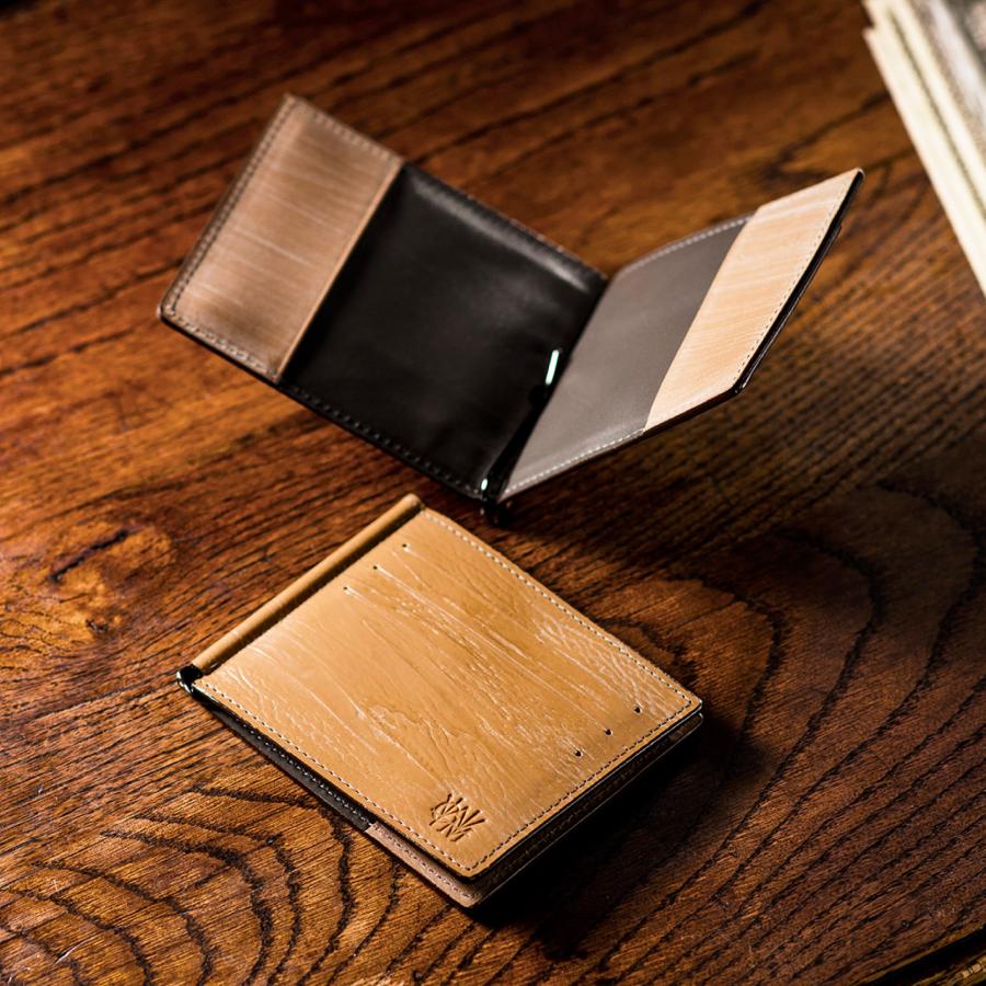 【ココマイスター】ゴーストタウン・ボトムアッシュ マネークリップ 革 日本製 | COCOMEISTER | 16