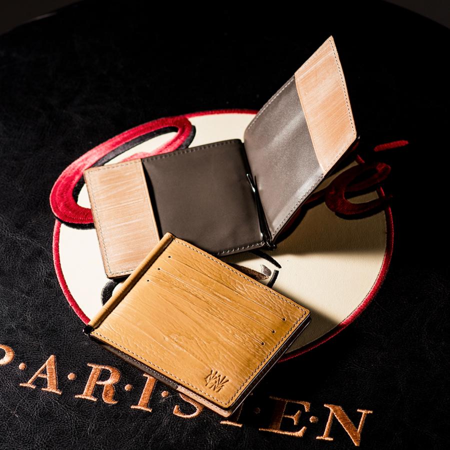 【ココマイスター】ゴーストタウン・ボトムアッシュ マネークリップ 革 日本製 | COCOMEISTER | 09