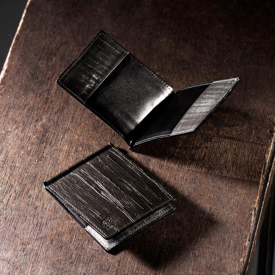 【ココマイスター】ゴーストタウン・ボトムアッシュ マネークリップ 革 日本製 | COCOMEISTER | 11