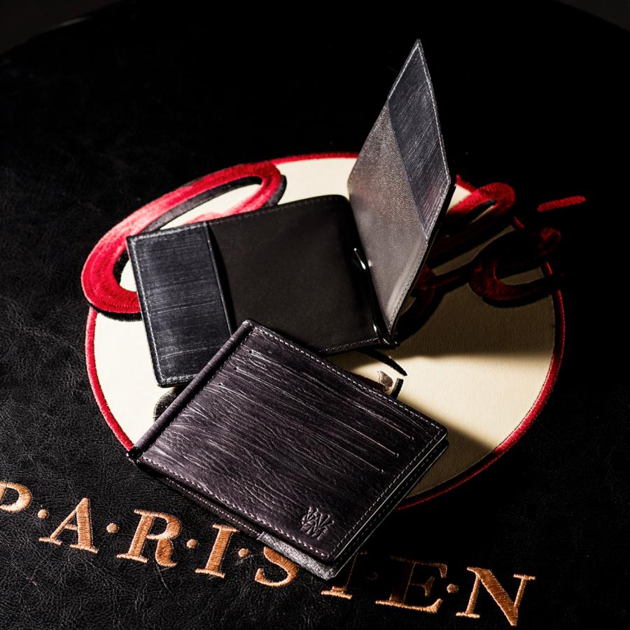 【ココマイスター】ゴーストタウン・ボトムアッシュ マネークリップ 革 日本製 | COCOMEISTER | 13