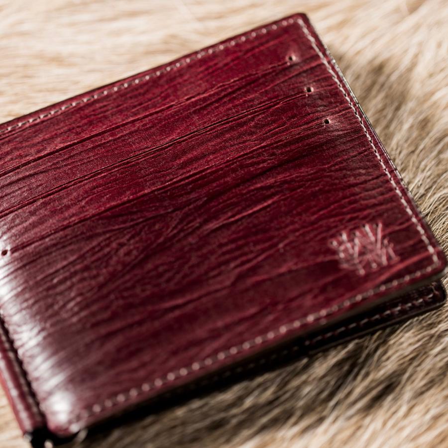 【ココマイスター】ゴーストタウン・ボトムアッシュ マネークリップ 革 日本製 | COCOMEISTER | 14