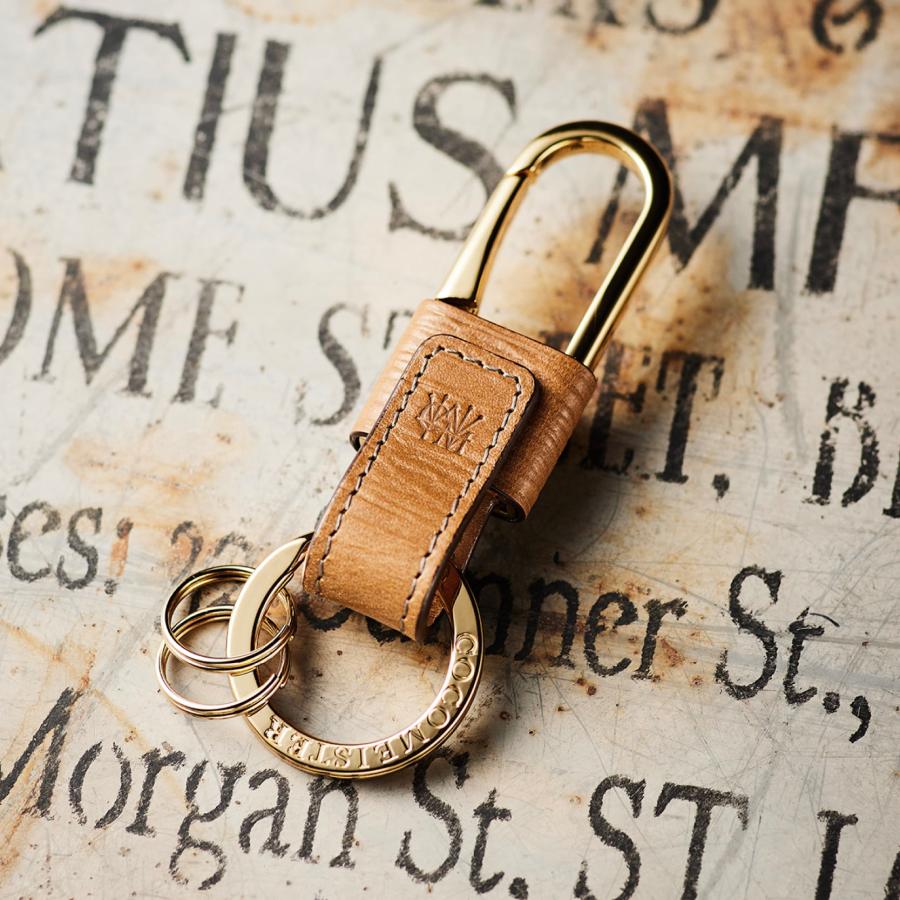 【ココマイスター】ゴーストタウン・コンストラクションキー メンズ 革 日本製 ブランド キーリング プレスオンザオークバーク | COCOMEISTER