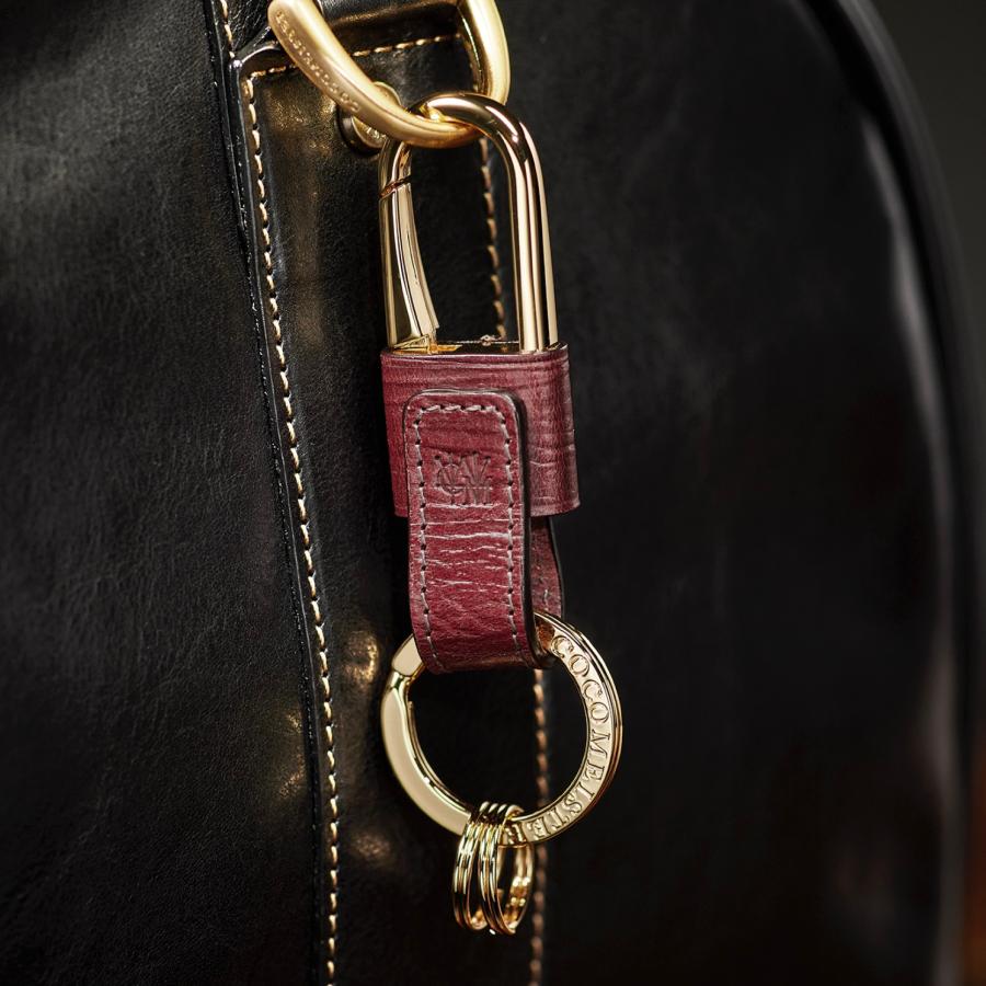 【ココマイスター】ゴーストタウン・コンストラクションキー メンズ 革 日本製 ブランド キーリング プレスオンザオークバーク | COCOMEISTER | 12