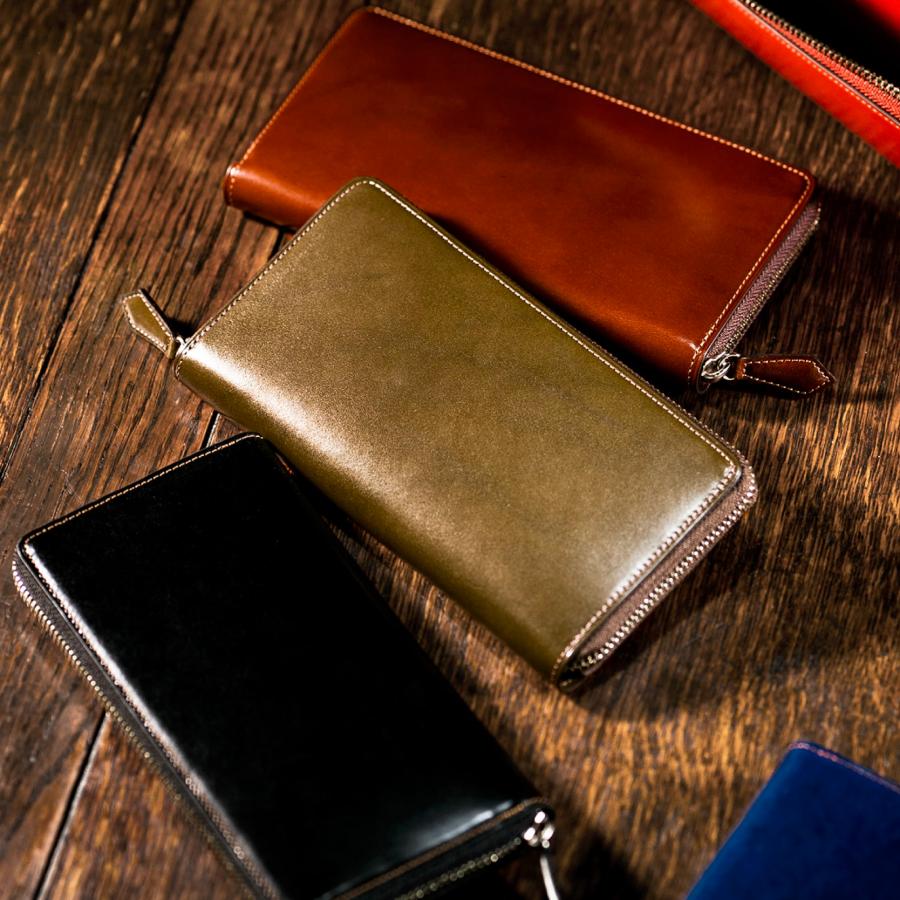 【ココマイスター】プルキャラック・クラウディオ 長財布 メンズ 革 日本製 ブランド プルアップレザー | COCOMEISTER | 21