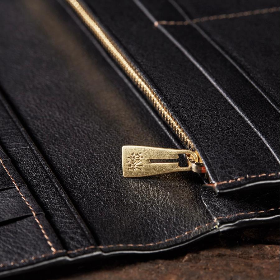 【ココマイスター】ダーリントン・セーフティバルブ 英国純正オイルレザー クラシカルタイプ 長財布 | COCOMEISTER | 17