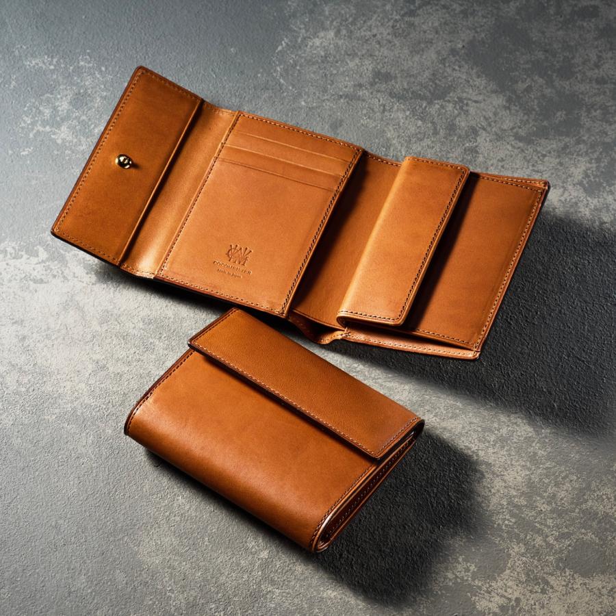 【ココマイスター】ミネルバリスシオ・三つ折り財布 メンズ 革 日本製 ブランド | COCOMEISTER