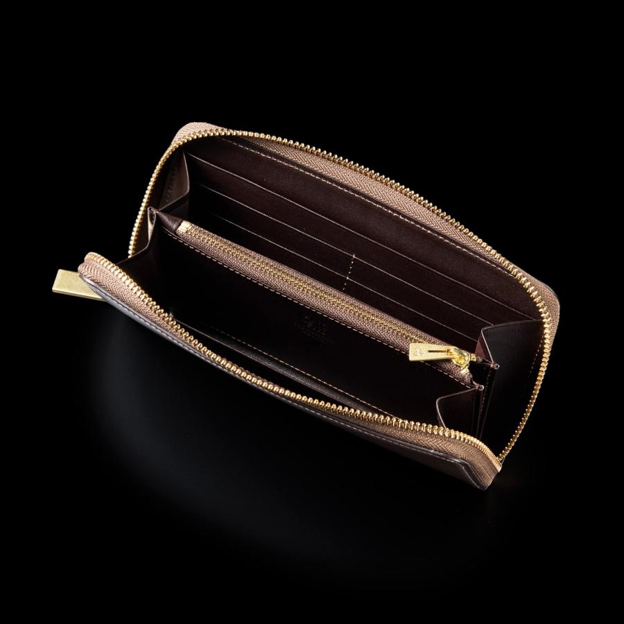 【ココマイスター】コードバンヘリテージ・ヴィンセント ラウンド長財布 メンズ 革 日本製 ブランド | COCOMEISTER | 14