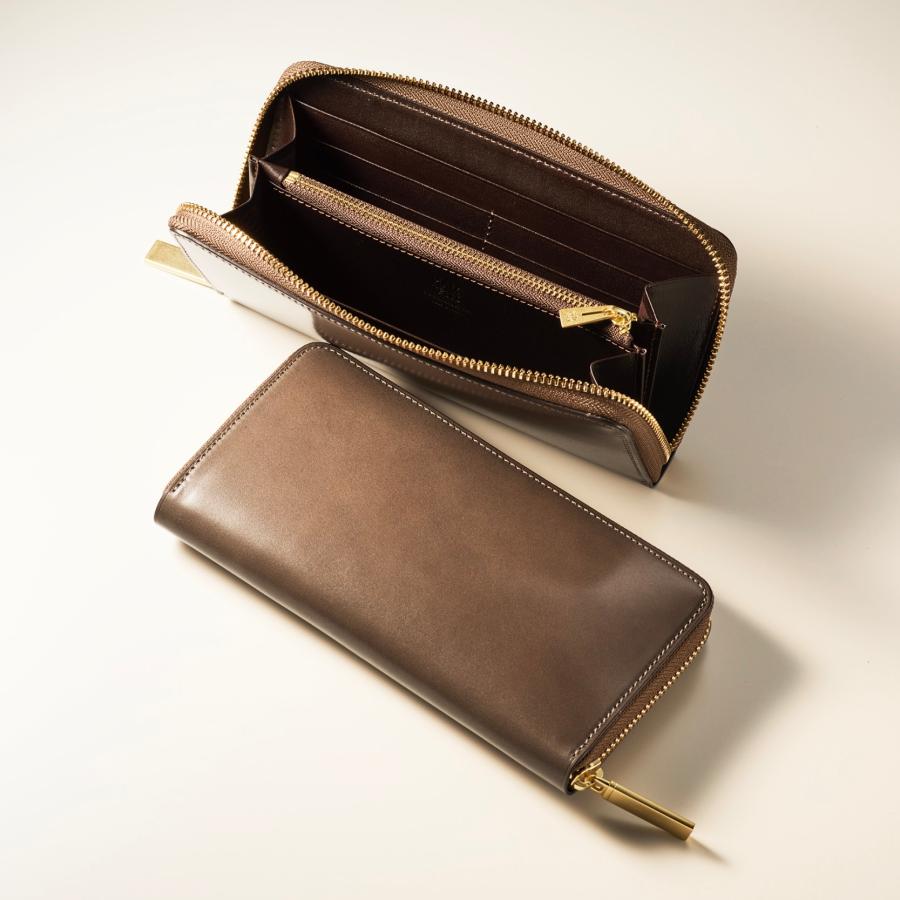 【ココマイスター】コードバンヘリテージ・ヴィンセント ラウンド長財布 メンズ 革 日本製 ブランド | COCOMEISTER | 08