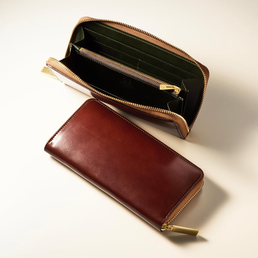 【ココマイスター】コードバンヘリテージ・ヴィンセント ラウンド長財布 メンズ 革 日本製 ブランド | COCOMEISTER | 10