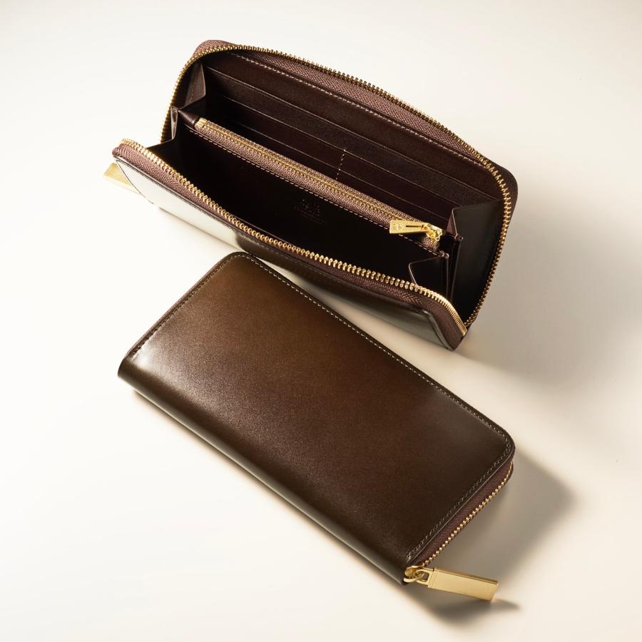 【ココマイスター】コードバンヘリテージ・ヴィンセント ラウンド長財布 メンズ 革 日本製 ブランド | COCOMEISTER | 11