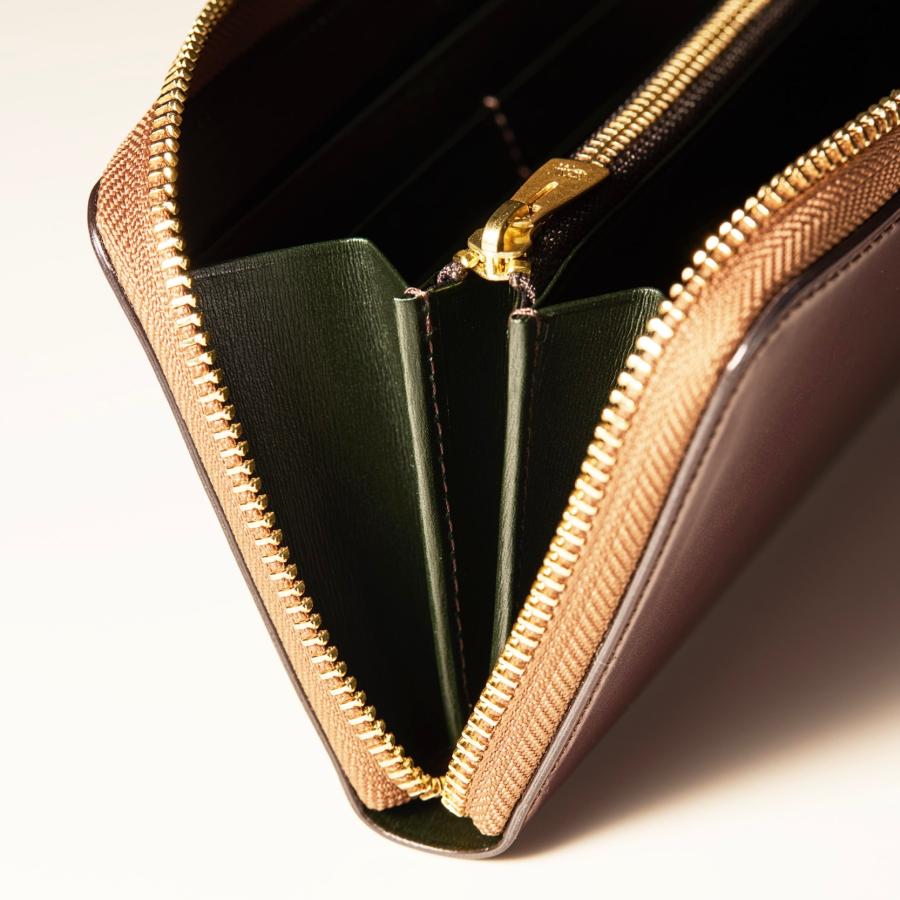 【ココマイスター】コードバンヘリテージ・ヴィンセント ラウンド長財布 メンズ 革 日本製 ブランド | COCOMEISTER | 12