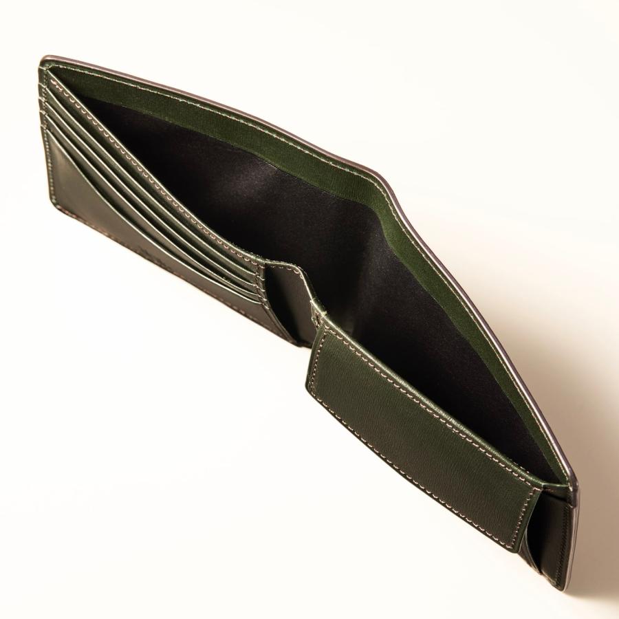 【ココマイスター】コードバンヘリテージ・グレイコート ２つ折り財布 メンズ 革 日本製 ブランド | COCOMEISTER | 16