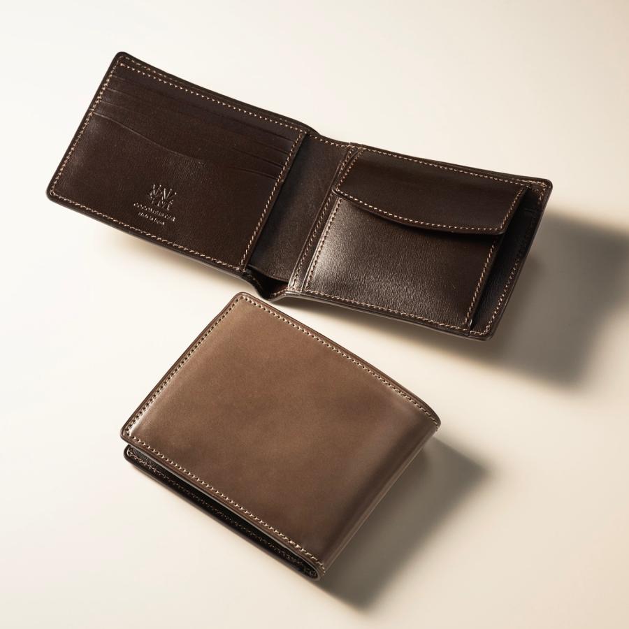 【ココマイスター】コードバンヘリテージ・グレイコート ２つ折り財布 メンズ 革 日本製 ブランド | COCOMEISTER | 10