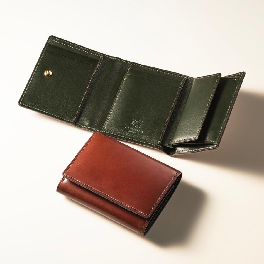【ココマイスター】コードバンヘリテージ・スミス ３つ折り財布 メンズ 革 日本製 ブランド | COCOMEISTER