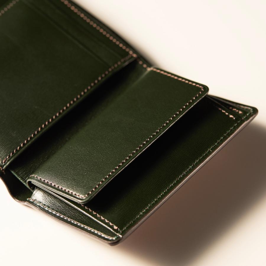 【ココマイスター】コードバンヘリテージ・スミス ３つ折り財布 メンズ 革 日本製 ブランド | COCOMEISTER | 14
