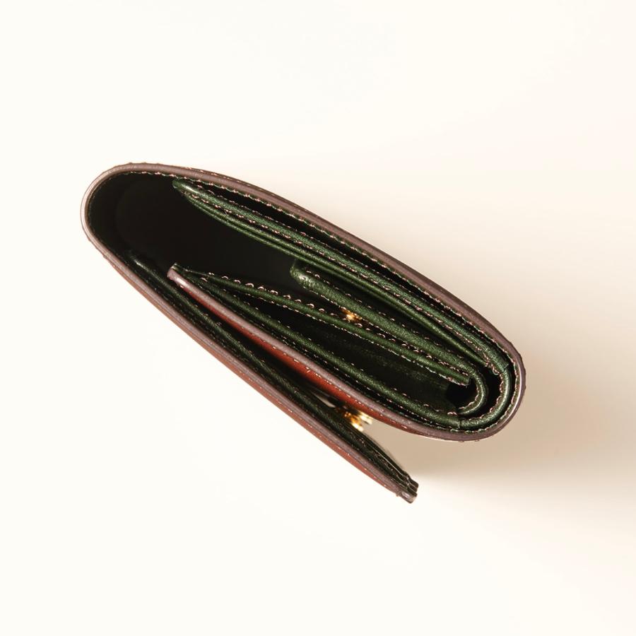 【ココマイスター】コードバンヘリテージ・スミス ３つ折り財布 メンズ 革 日本製 ブランド | COCOMEISTER | 15