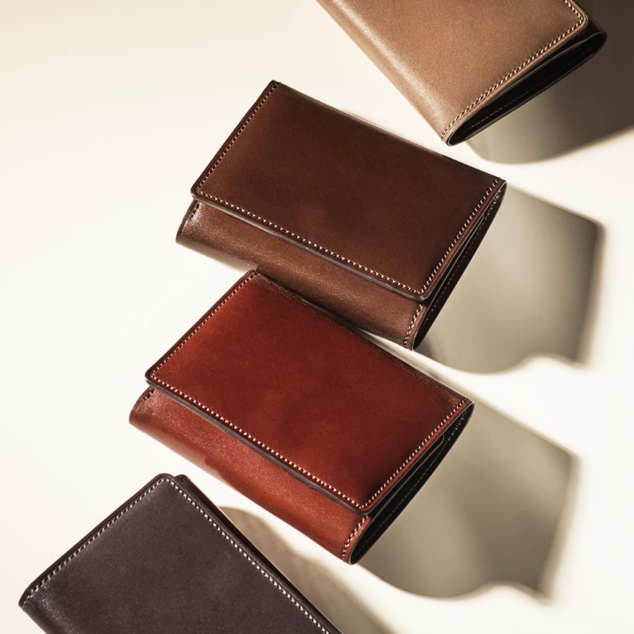【ココマイスター】コードバンヘリテージ・スミス ３つ折り財布 メンズ 革 日本製 ブランド | COCOMEISTER | 17