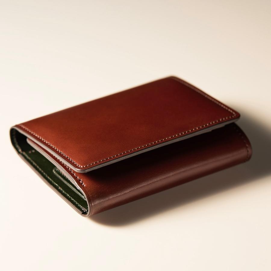 【ココマイスター】コードバンヘリテージ・スミス ３つ折り財布 メンズ 革 日本製 ブランド | COCOMEISTER | 12