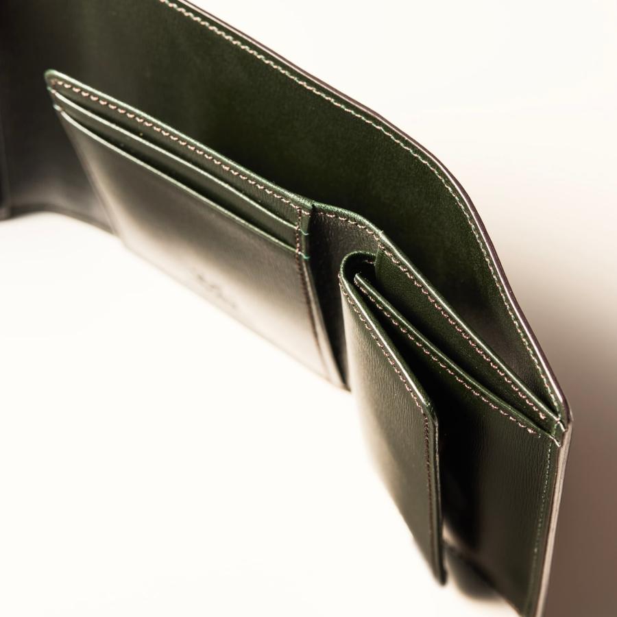 【ココマイスター】コードバンヘリテージ・スミス ３つ折り財布 メンズ 革 日本製 ブランド | COCOMEISTER | 13