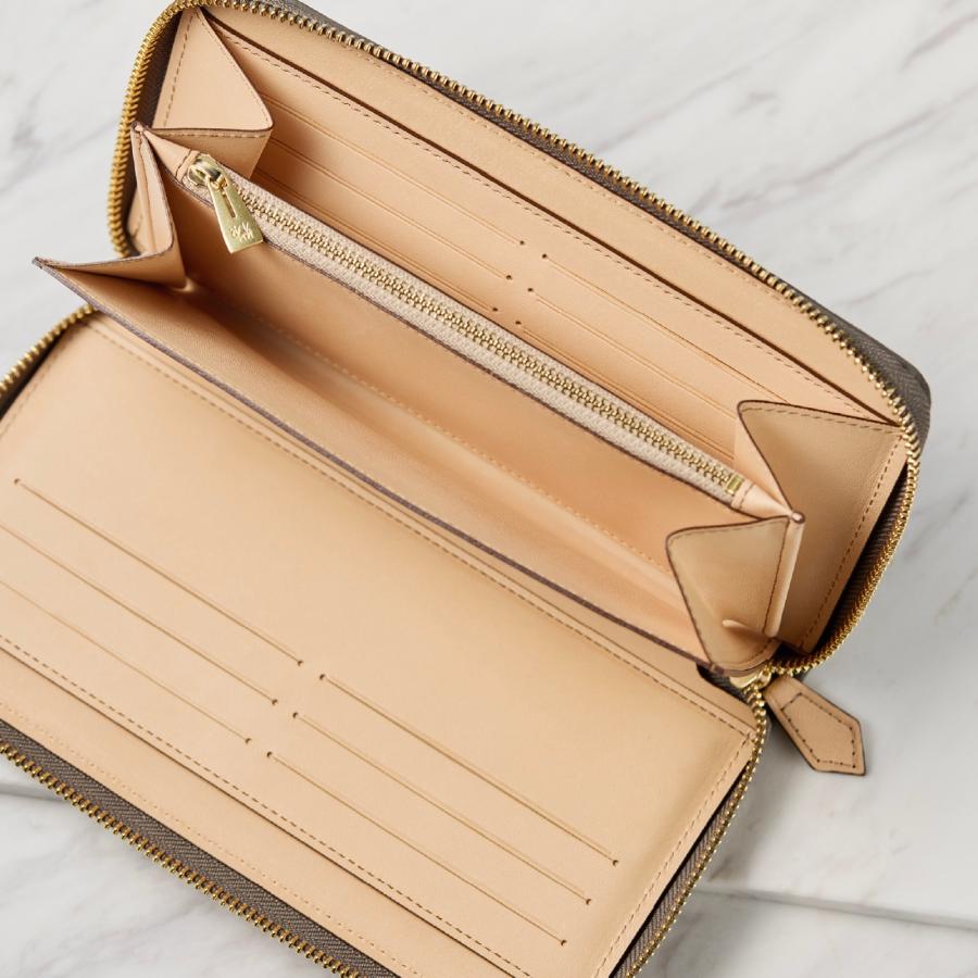 【ココマイスター】オールドメッシュ・セパレートジップウォレット ラウンドジップ 長財布 メンズ  革 日本製 ブランド | COCOMEISTER | 14