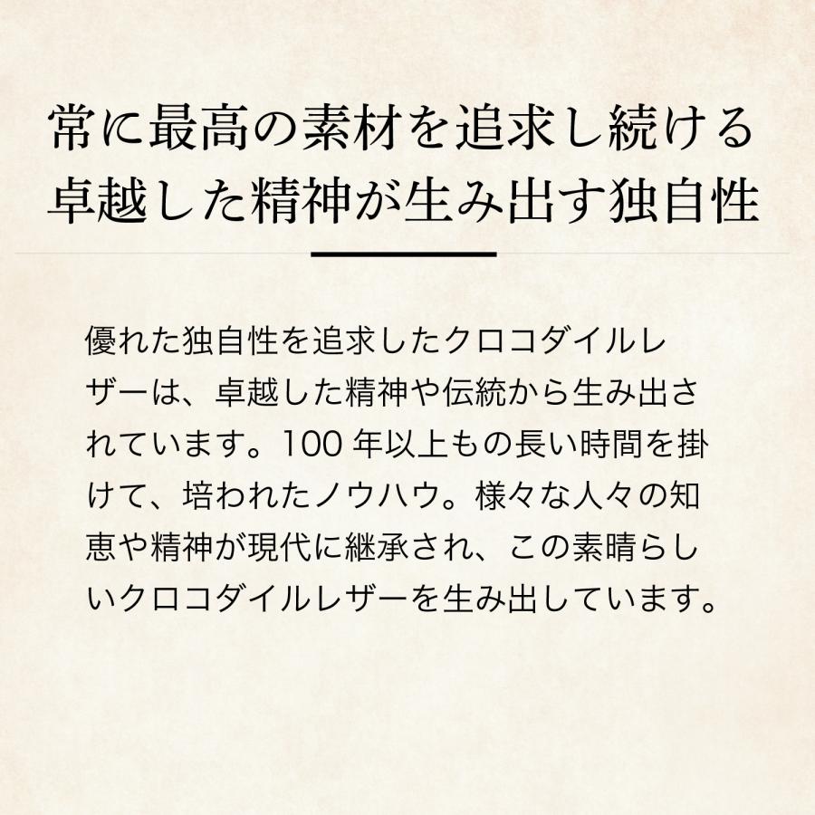 【COCOMEISTER】 クロコダイル・ファラリス 名刺入れ メンズ 革 日本製 ブランドの画像