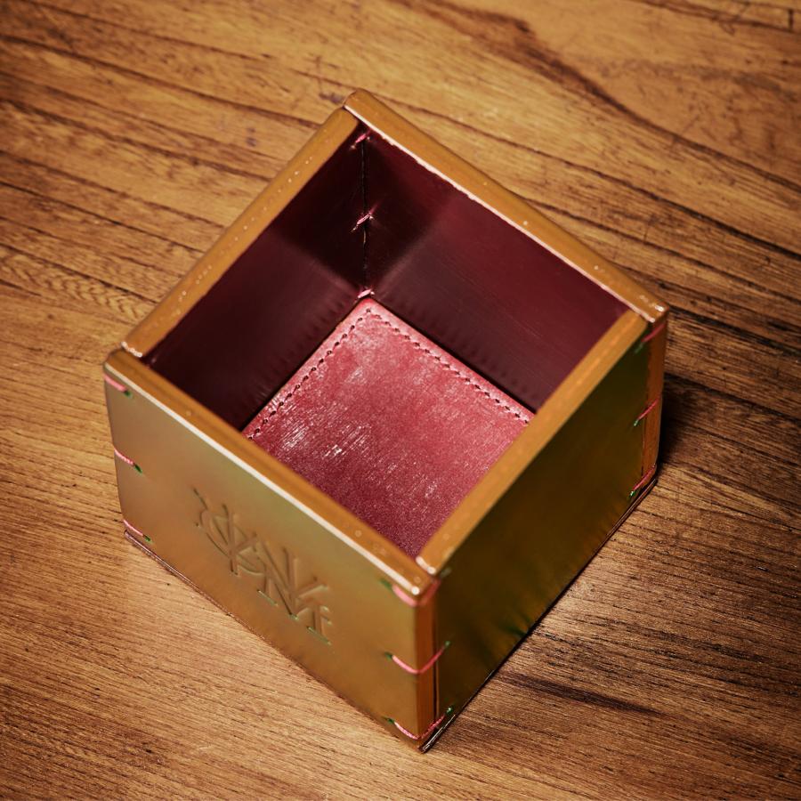 【ココマイスター】マイスターコードバン・トレンチボックス ペン立て メンズ 革 日本製 ブランド ホームインテリア |  | 14