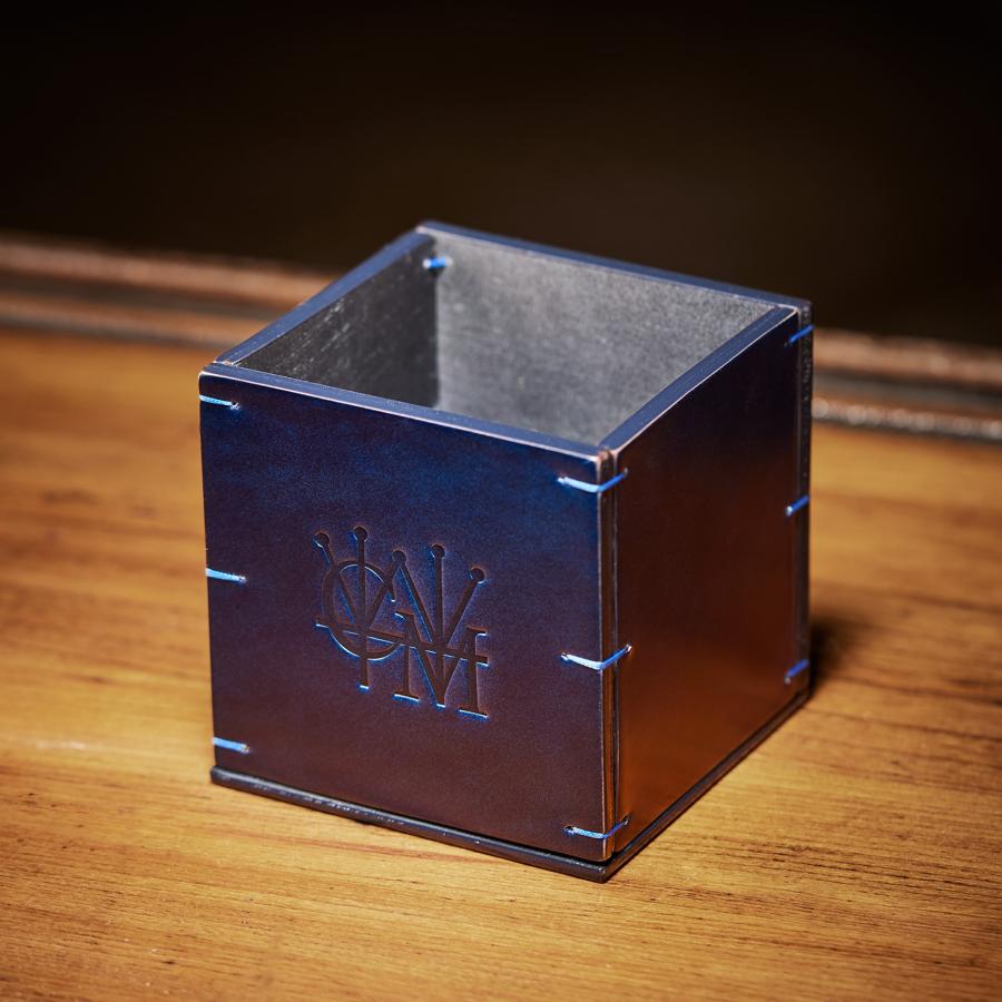 【ココマイスター】マイスターコードバン・トレンチボックス ペン立て メンズ 革 日本製 ブランド ホームインテリア |  | 11