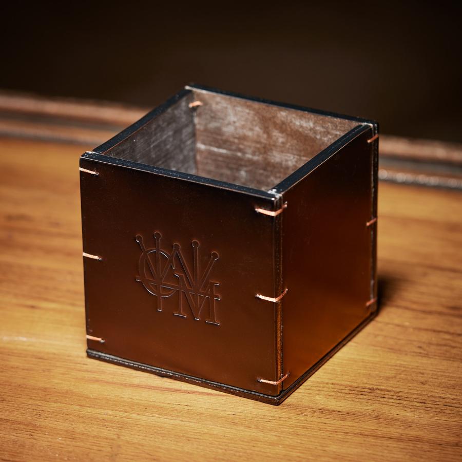 【ココマイスター】マイスターコードバン・トレンチボックス ペン立て メンズ 革 日本製 ブランド ホームインテリア |  | 12