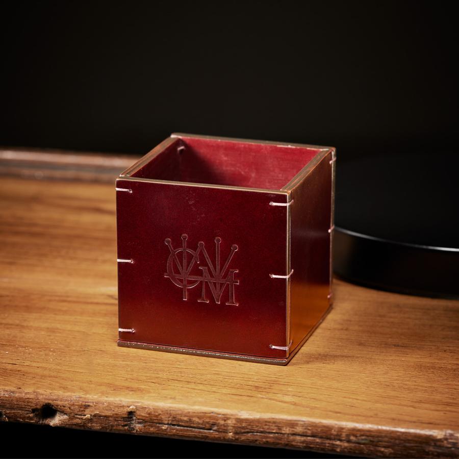 【ココマイスター】マイスターコードバン・トレンチボックス ペン立て メンズ 革 日本製 ブランド ホームインテリア |  | 13