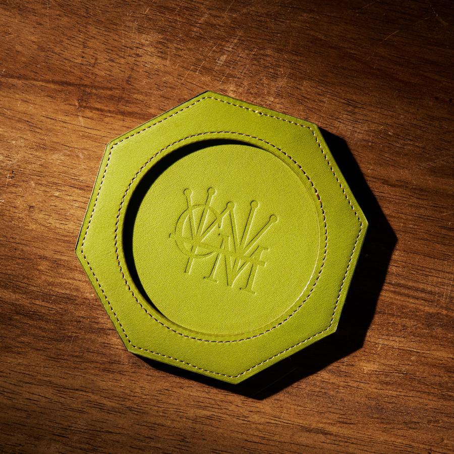 【ココマイスター】レーシングカラーズ・PENTAGONコースター メンズ 革 日本製 ブランド ホームインテリア サンタクローチェレザー | COCOMEISTER | 10