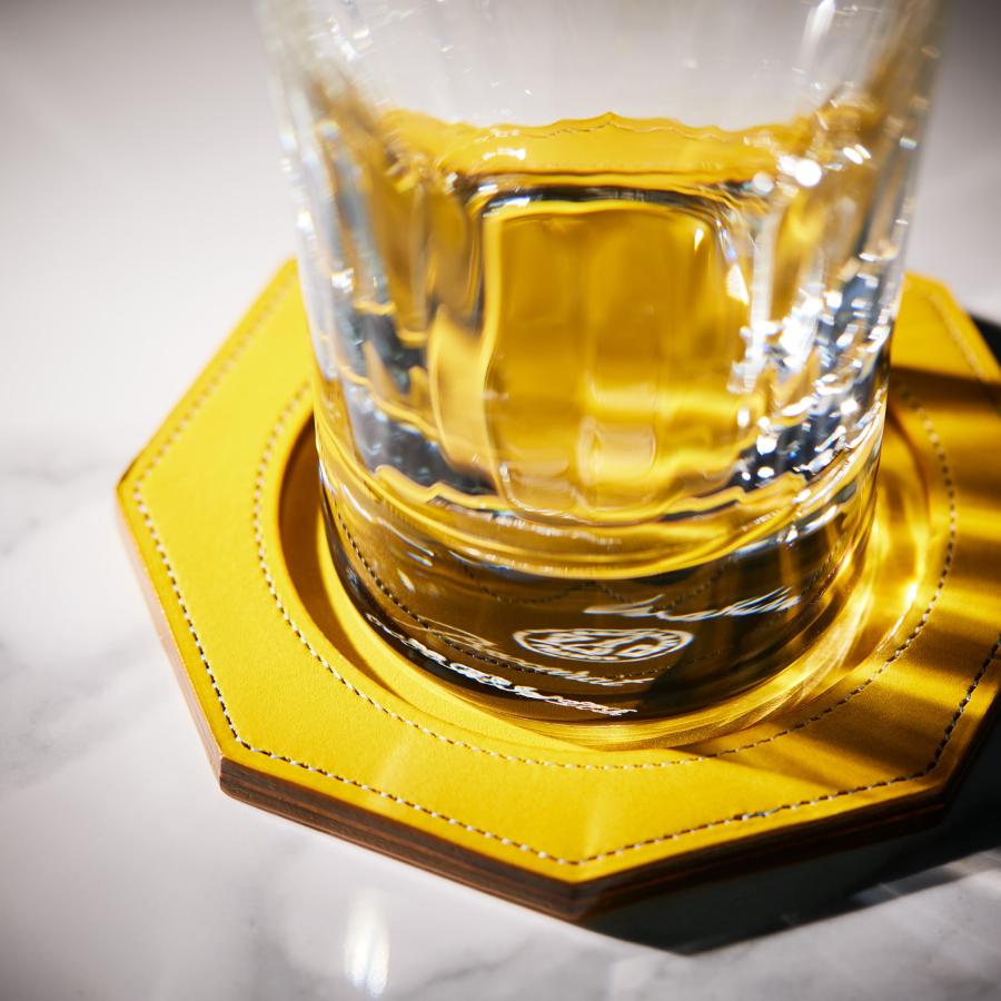 【ココマイスター】レーシングカラーズ・PENTAGONコースター メンズ 革 日本製 ブランド ホームインテリア サンタクローチェレザー | COCOMEISTER | 11