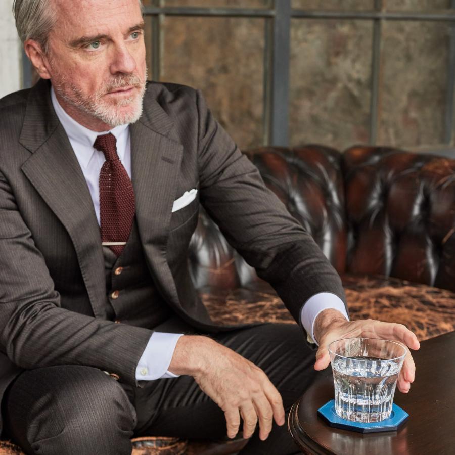 【ココマイスター】レーシングカラーズ・PENTAGONコースター メンズ 革 日本製 ブランド ホームインテリア サンタクローチェレザー | COCOMEISTER | 14