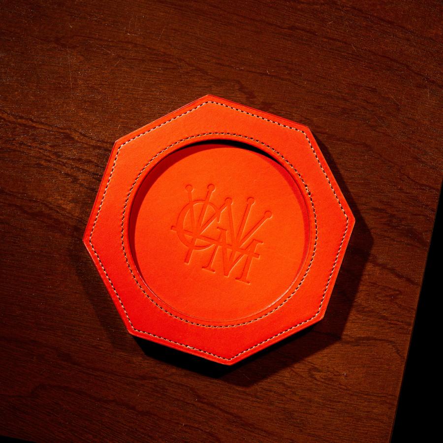 【ココマイスター】レーシングカラーズ・PENTAGONコースター メンズ 革 日本製 ブランド ホームインテリア サンタクローチェレザー | COCOMEISTER | 15