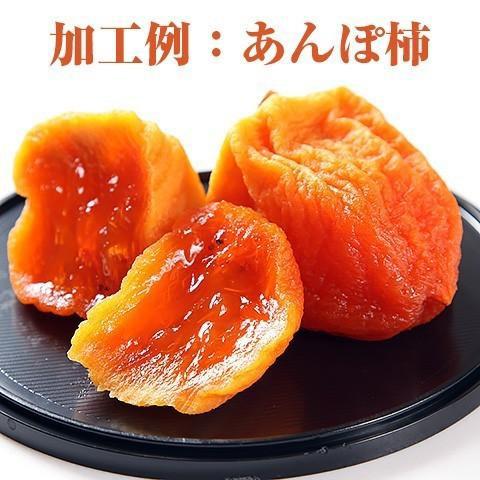 干し柿用 渋柿 山梨県産 勝平柿（かつへいがき、かっぺいがき） 加工用 生柿 約5kg 30〜40個 種なし Ｌ字枝付き 枯露柿 あんぽ柿 焼酎でさらし柿 南アルプス市産 |  | 10