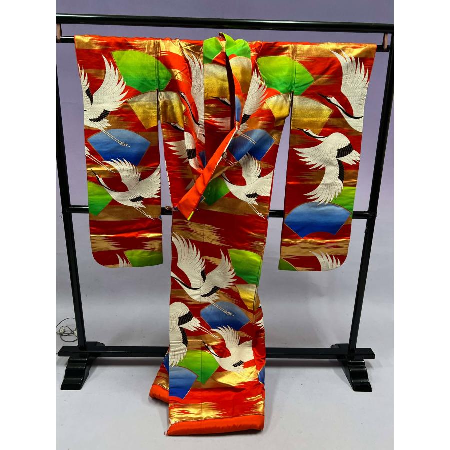 貸衣装処分品 色打掛 鮮やか 青緑鶴 : 古古美心 - 通販 - Yahoo 