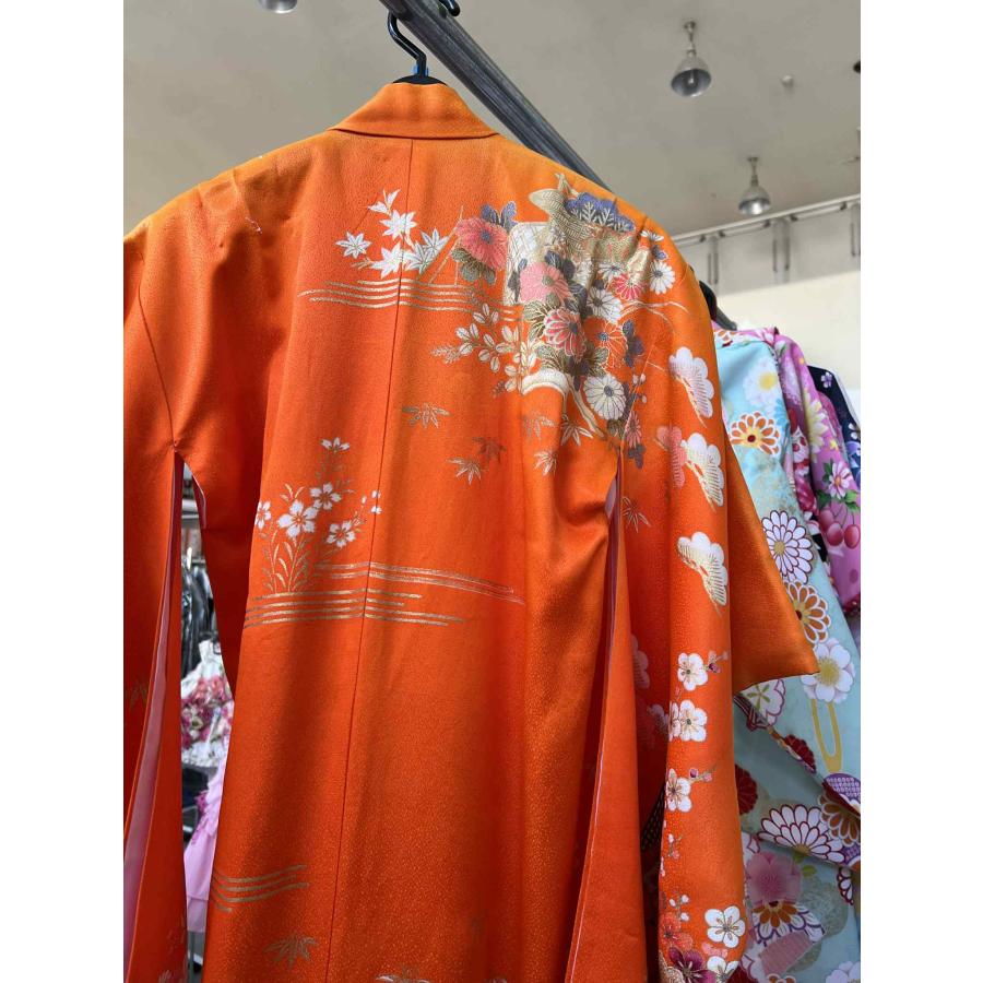 貸衣装処分品 753 オレンジ　長襦袢と着物 |  | 04