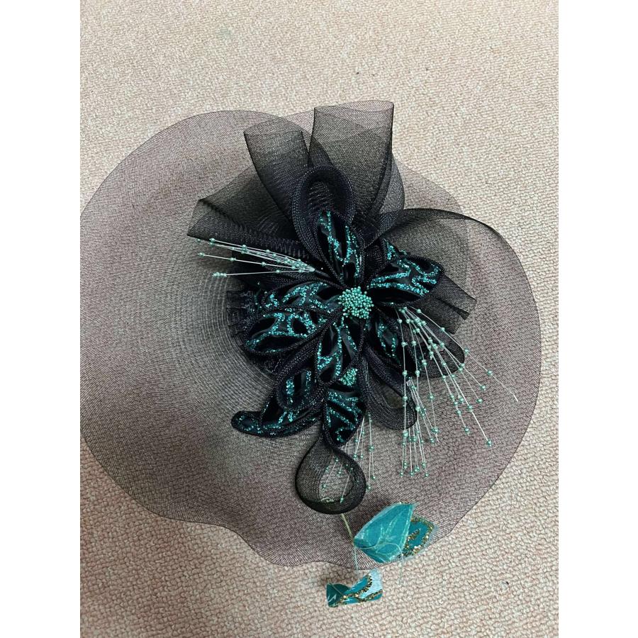 貸衣装処分品  　　黒緑　ヘッド飾り | 